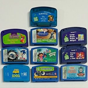 LeapFrog & Leapster Game Lot